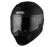 Simpson Venom Solid 06 Helmet, black, size 2XL for Men