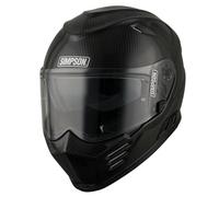 Simpson Venom Carbon, integral helmet S Black
