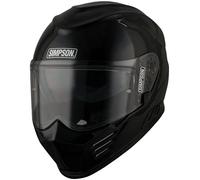 Simpson Venom ECE 22.06 Motorcycle Motorbike Helmet Solid - Gloss Black