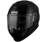 Simpson Venom ECE 22.06 Motorcycle Motorbike Helmet Solid - Gloss Black