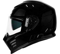 Simpson Venom Helmet, Black Metal, Size 2XL