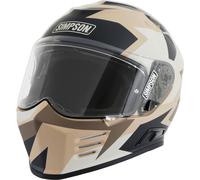 Simpson Venom Panzer 06 Helmet, brown/light blue/dark blue, size XL (62)