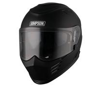 Simpson Venom Plain Full Face Motorcycle Helmet Solid Motorbike Crash Lid 22.06