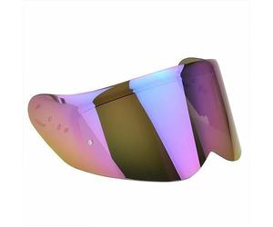Simpson Venom Race Visor Motorbike Motorcycle Dark Tint Rainbow Mirror