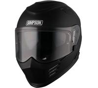 Simpson Venom Solid 06 Helmet, black matt, size XL (62)