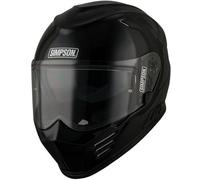 Simpson Venom Solid 06 Helmet, black, size S (56)