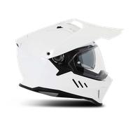 Simpson Xcursion Bandit Solid, adventure helmet S White