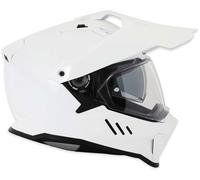 Simpson Xcursion Solid Motocross Helmet, white, size XL for Men