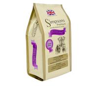 Simpsons Premium Senior/Light Dry Dog Food - Chicken & Brown Rice - 12