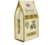 Simpsons Premium 80/20 Adult Dry Dog Food - Fish - 12kg