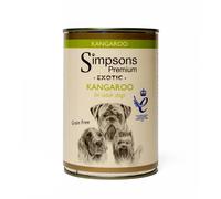 Simpsons Premium Adult Wet Dog Food - Kangaroo with Organic Vegetables