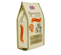 Simpsons Premium Dry Dog Food – Puppy – Chicken & Brown Rice – 12 kg