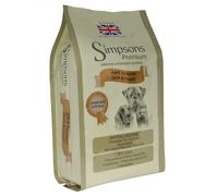 Simpsons Premium Adult Sensitive Dry Dog Food - Duck & Potato - 12kg