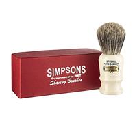 Simpsons Special Pure Badger Hair Shaving Brush with Ivory Imitation Handle