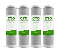 SimPure 5 Micron 10" x 2.5" Whole House Carbon Sediment Water Filter Cartridge Replacement for Home Under-Sink & Countertop Filtration System