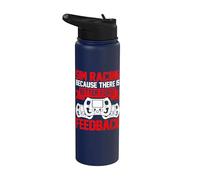 Simracing Simulator Racing Design Stainless Steel Insulated Water Bottle