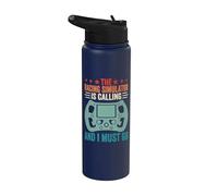 Simracing Simulator Racing Design Stainless Steel Insulated Water Bottle