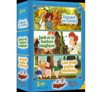 Simsala Grimm - Coffret Garçon : Hansel et Gretel + Jack et le haricot magique + Les trois petits cochons