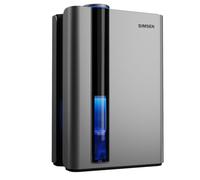 SIMSEN 95oz Dehumidifiers for Home, 800 sq ft Quiet Dehumidifier with Reusable Filter and Ionizer, Small Dehumidifier with Drain Hose, Dehumidifiers for Bedroom Bathroom Basements Closet RV