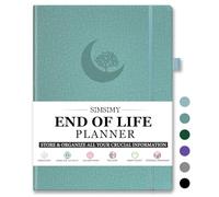 SIMSIMY End of Life Planner, Guided Estate Planning Organizer Notebook, Final Arrangements Organizer for Beneficiary, Will Preparation, Last Wishes & Funeral Planning, In Case of Death Organizer,