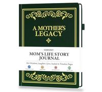 SIMSIMY Mom's Life Story Journal, A Family Keepsake with Prompt Questions for Mom to Share Her Memories, Hardcover Book Gift for Mother's Day Birthday Christmas