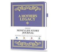 SIMSIMY Mom's Life Story Journal, A Family Keepsake with Prompt Questions for Mom to Share Her Memories, Hardcover Book Gift for Mother's Day Birthday Christmas