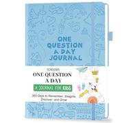 SIMSIMY One Question a Day Journal for Kids Ages 6+, 365 Writing Prompts | Undated Hardcover Diary for Boys & Girls, Kid Journal with 365 Days of Questions to Remember, Imagine, Reflect, and Grow