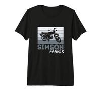 Simson Driver DDR Moped Two-Stroke S51 Vintage Premium T-Shirt
