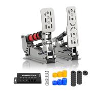 SIMSONN Plus X Racing Simulator Hydraulic Pedal Sim Racing Pedals, Silver (P2-H2)