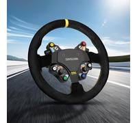 SIMSONN Sim Racing Steering Wheel PC Racing Wheel LED Button Gaming Paddle Shifter Compatible with Logitech G29 G27 T300RS/GT T500 th8a (CNC aluminum S2)