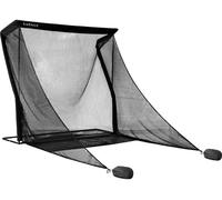 SIMSPACE Deluxe Home Driving Golf Net - Super Strong Netting, 2.5m (8.2ft) x 2.5m (8.2ft) x 3.84m (12.5ft), Black