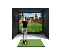 SimSpace Golf Simulator Enclosures 4K Projection Easy Assemble 6 Sizes Available