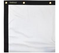 SIMSPACE SIM011 Elite Impact Screen 9' 10" ft, White,Black