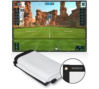 SIMSPACE SIM021 Double Sided Impact Screen - 9'10", White,Black