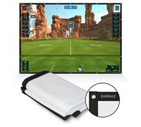 SIMSPACE SIM028 Double Sided Impact Screen - 9' 8" ft, White,Black