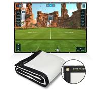 SIMSPACE SIM037 Impact Screen - 9'4", White,Black