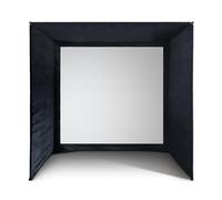 SimSpace Unisex 2.6 X 2.5 1.5m (8'6 8'2 4'11ft) Golf Simulator Enclosure, Black, 2.6 X 2.5 X 1.5m 8 6 X 8 2 X 4 11ft EU