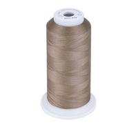 Simthread 100% Cotton Thread 1641 Yards Beige for Sewing Quilting