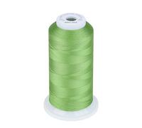 Simthread 100% Cotton Thread 1641 Yards Green Apple Color for Sewing Quilting