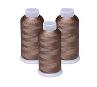 Simthread 60WT Bobbin Fill Thread Machine Embroidery Thread (Light Brown 323)