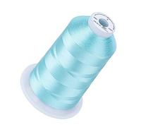 Simthread Embroidery Thread Summer Sky S052 5500 Yards, 40wt 100% Polyester for Brother, Babylock, Janome, Singer, Pfaff, Husqvarna, Bernina Machine
