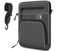 SIMTOP Tablet Bag for 12.9 Inches,IPad Pro (5th/4th/3rd Gen),Waterproof Multi Work Bag,Men's Bag for Hanging,Made of Polyester, Shoulder Bag,Dark Grey