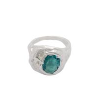Simuero Women's Lago Ring Silver/Aquamarine