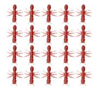Simulated Ant Stuffing Toy - 20 Pack Brown PVC Fake | Delicate Realistic Animal Simulation Accessories | Tiny Gag Novelty Gift - Halloween Party Decoration for