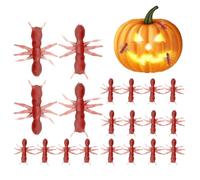 Simulated Ants Prank Toy - Simulation Ant Decor Tricky Toy | Portable Simulation Animal Props Tricky Favors for Youth Teens Men Women Girls Children