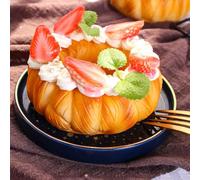 Simulated Bread Donut Food Model for Home and Shop Decoration, Realistic Fake Cake Display for Bakeries and DIY Crafts, PU For Mate(1)