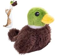 Simulated Chirping Bird Cat Toy - Real Sound - Pet Game Plush, Motion Sensor Bird Toy | Chewable Interactive Enrichment for Indoor Cats, Soft Catnip Animal for Activity and