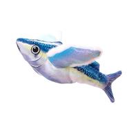 Simulated Chirping Cat Toy | USB Charging Sound Fish for Kitten - Interactive Cat Flapping Chirping Fish Toy for Exercise Training Behavioral Enrichment Stress Relief Indoor Outdoor