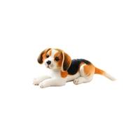 Simulated Cute Puppy Plush Toy 23cm - Realistic Lifelike Stuffed Dog, Soft Goodnight Sleeping Doll for Children, Birthday for Family and Friends