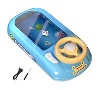 Simulated Driving Race Cars Game Musical Steering Toy Interactive Race Cars Toy With Music And Lights Enduring Interactive Educational Learning Car